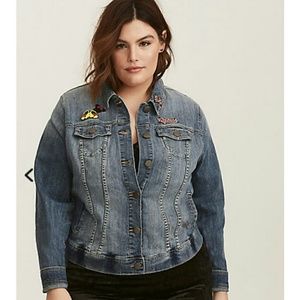 disney minnie mouse denim jacket